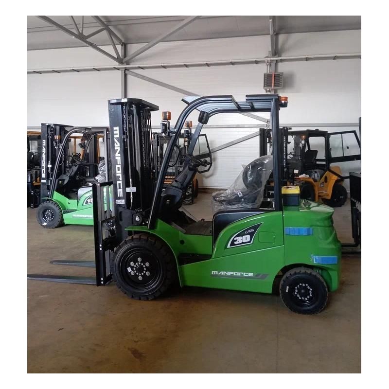 Электропогрузчик четырехопорный Manforce FB30-EH 3F480 SS PN LI 280 - фото 2