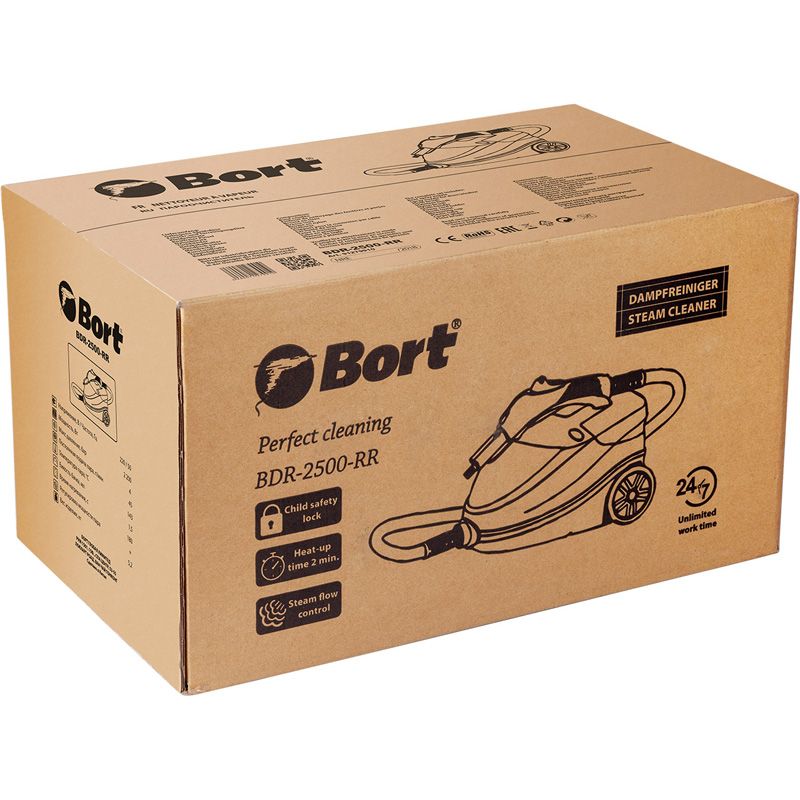 Пароочиститель BORT BDR-2500-RR - фото 14