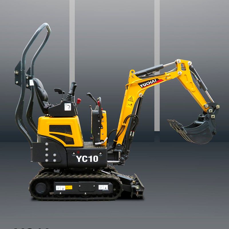 Мини-экскаватор Yuchai YC10-9 Общий вид