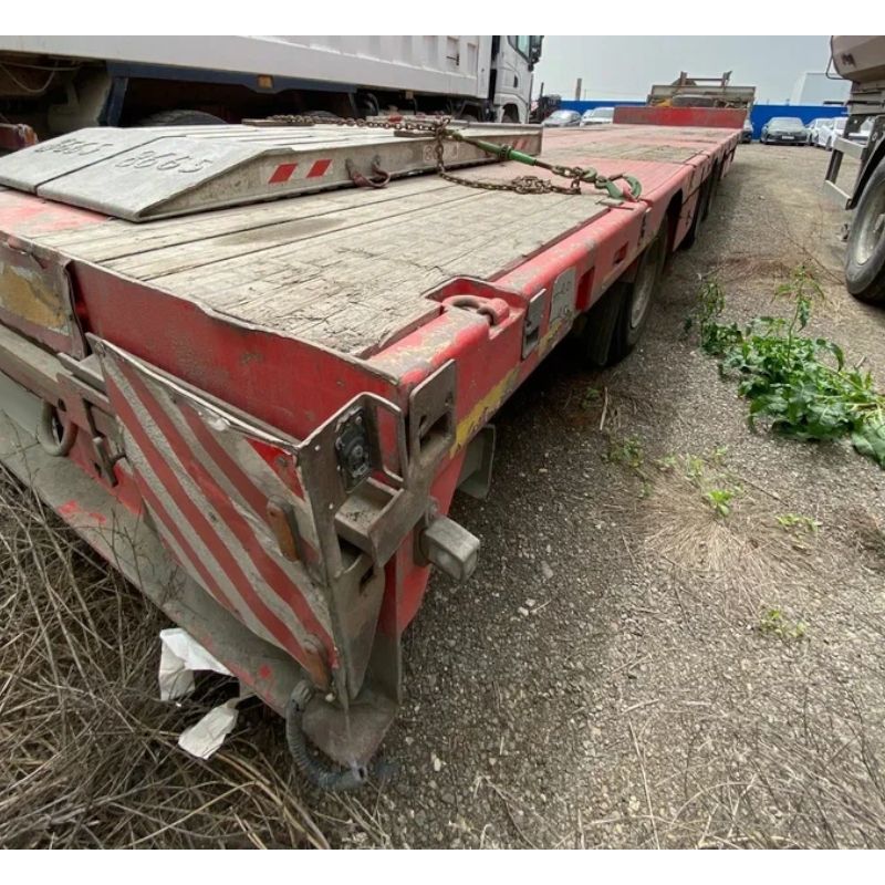 Полуприцеп тяжеловоз Тверьстроймаш 99394 б/у - фото 14