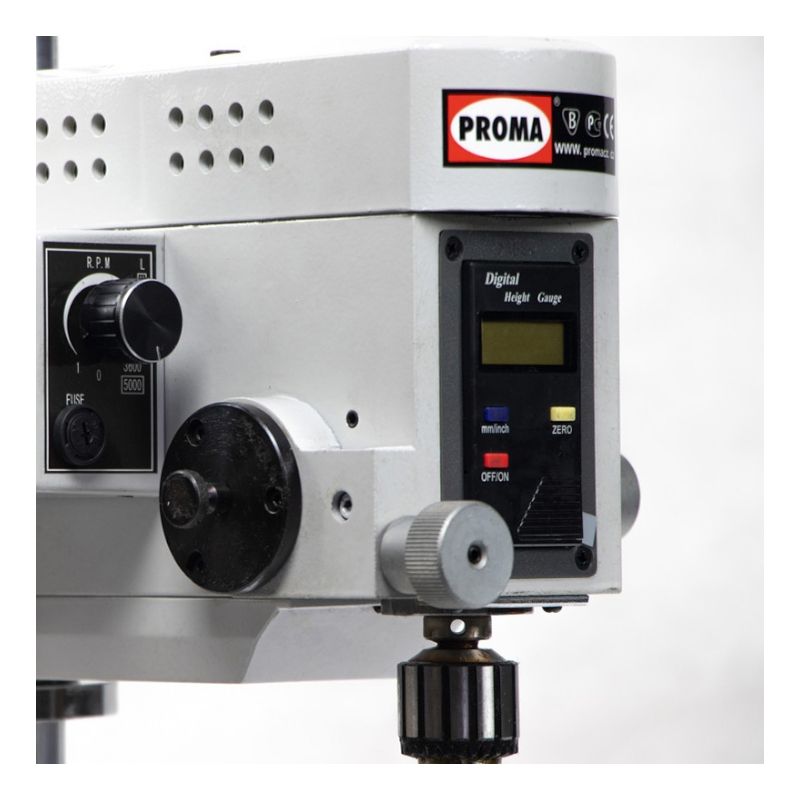 Станок сверлильный PROMA VR-6DF/230 - фото 2