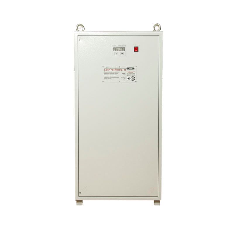 Тиристорный стабилизатор напряжения LIDER PS 30 000 SQ-I-40
