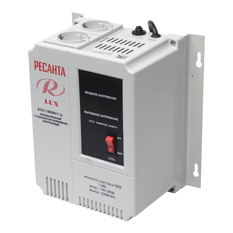 Релейный стабилизатор Ресанта АСН-1000 Н/1-Ц Lux