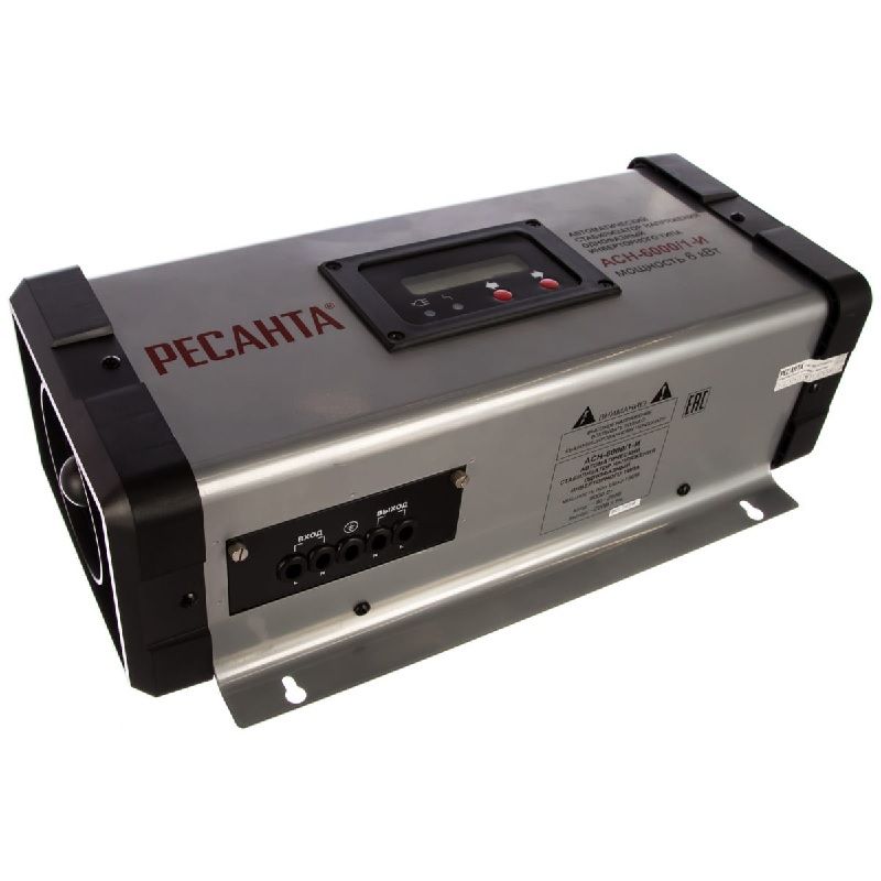 Стабилизатор Ресанта АСН-6000/1-И (мощность 6 кВт)