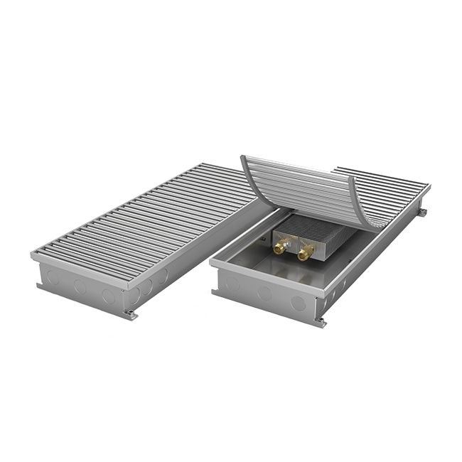 Внутрипольный конвектор MINIB RT PM90 90-260-2000 (без вентилятора)