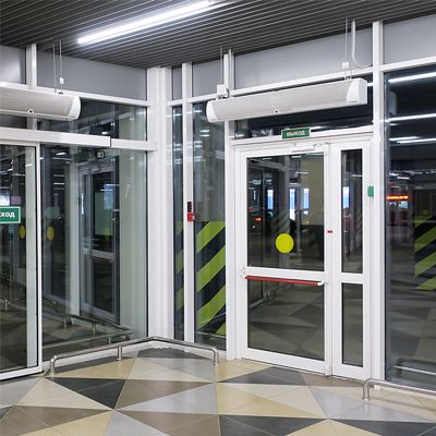 Тепловая завеса Комфорт 200 КЭВ-П2121A (вариант размещения)