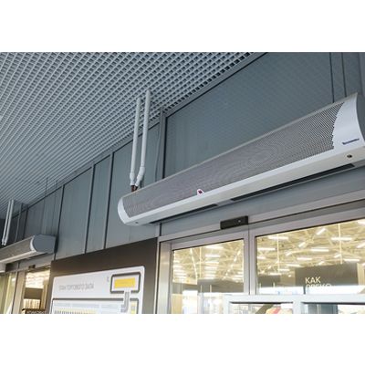 Тепловая завеса КЭВ-60П3141W (вариант размещения)
