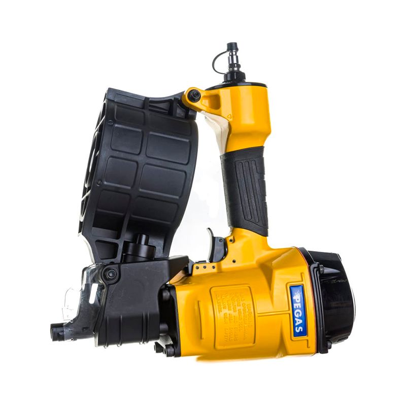 Гвоздезабивной пистолет Pegas pneumatic CN70 (гвозди на катушке) фото 2