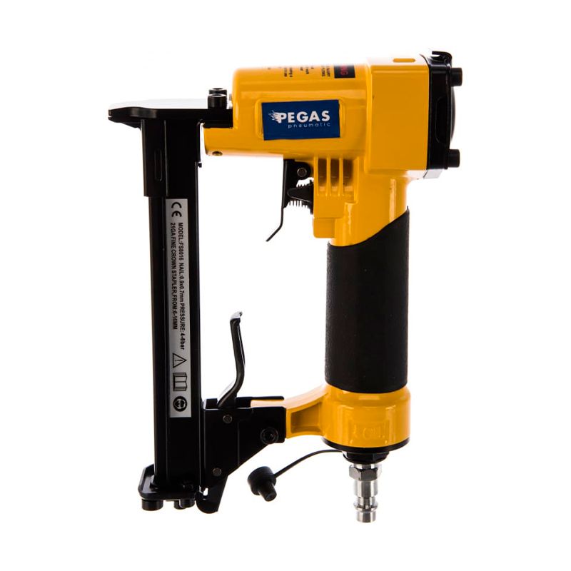 Скобозабивной пистолет пневматический Pegas pneumatic FS8016-A фото 2