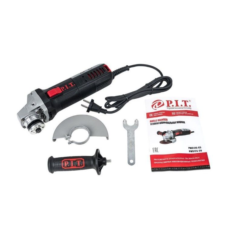 УШМ P.I.T. PWS125-C5 комплектация