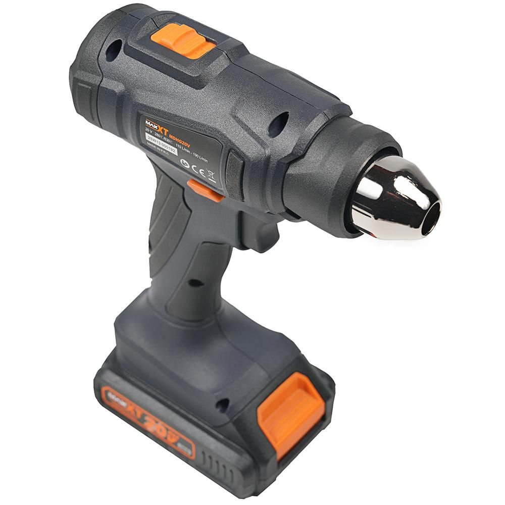 Фен строительный аккумуляторный MAXXT 20V/2.0AH MDHG20VX2P - фото 8