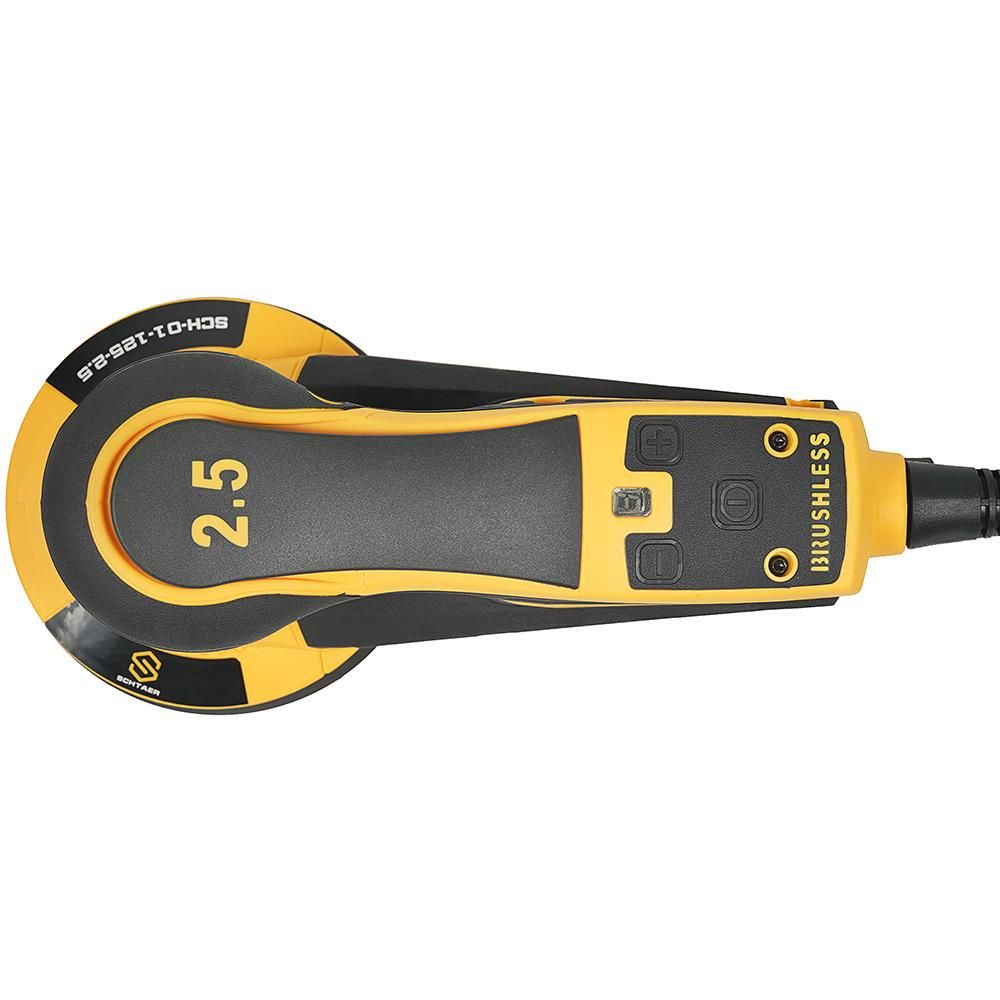 Шлифовальная машинка ручная Schtaer 220V/50Hz, 350W, эксцентрик 2,5 мм SCH-01-125-2.5 - фото 1