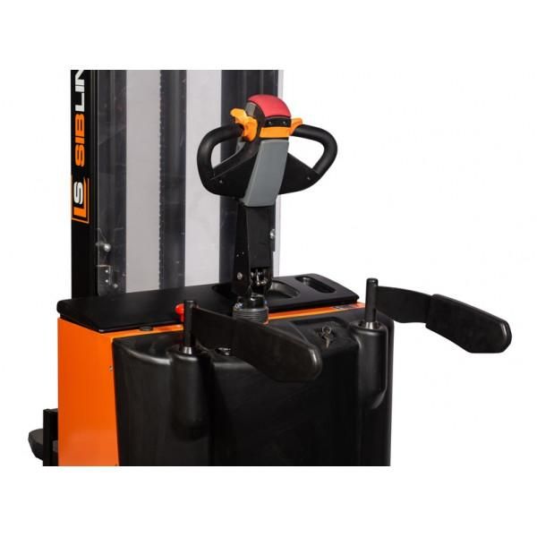 Штабелер электрический самоходный SIBLINE CL1536W 1,5Т 3,6М с платформой, cвинц-кислотн АКБ - фото 2