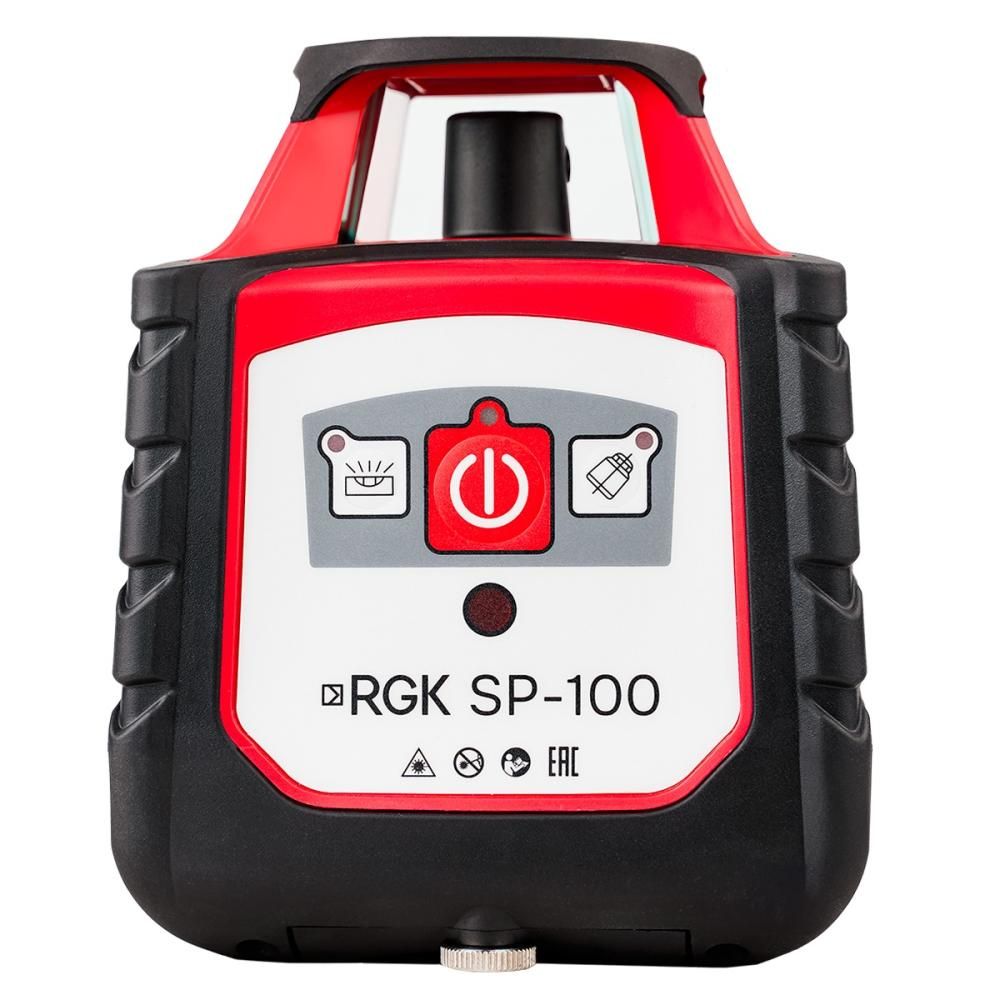 Комплект ротационного нивелира с элевационным штативом RGK SP-100 COMBO с калибровкой - фото 5