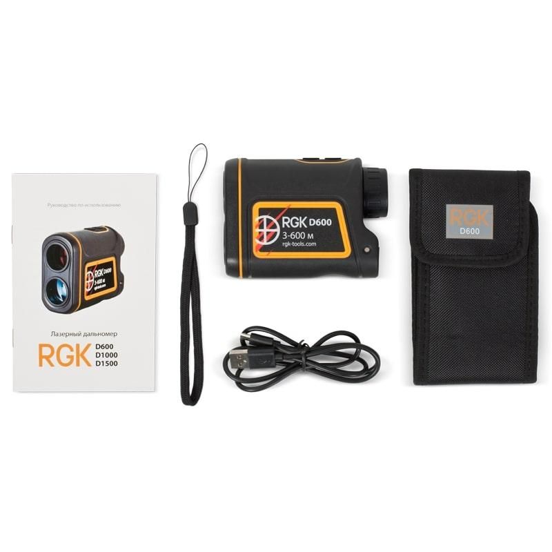 Дальномер оптический RGK D600 - фото 5