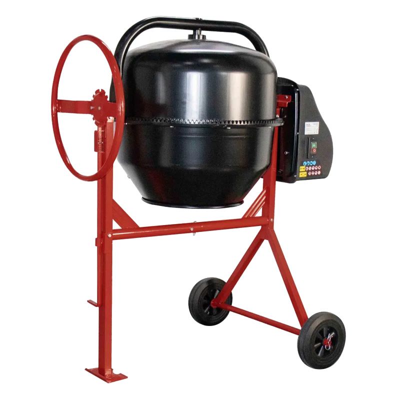 Бетоносмеситель VERTON MIX СМ-200 (мощн.900 Вт,вен.чугун,V бака 200л,d 630 мм)
