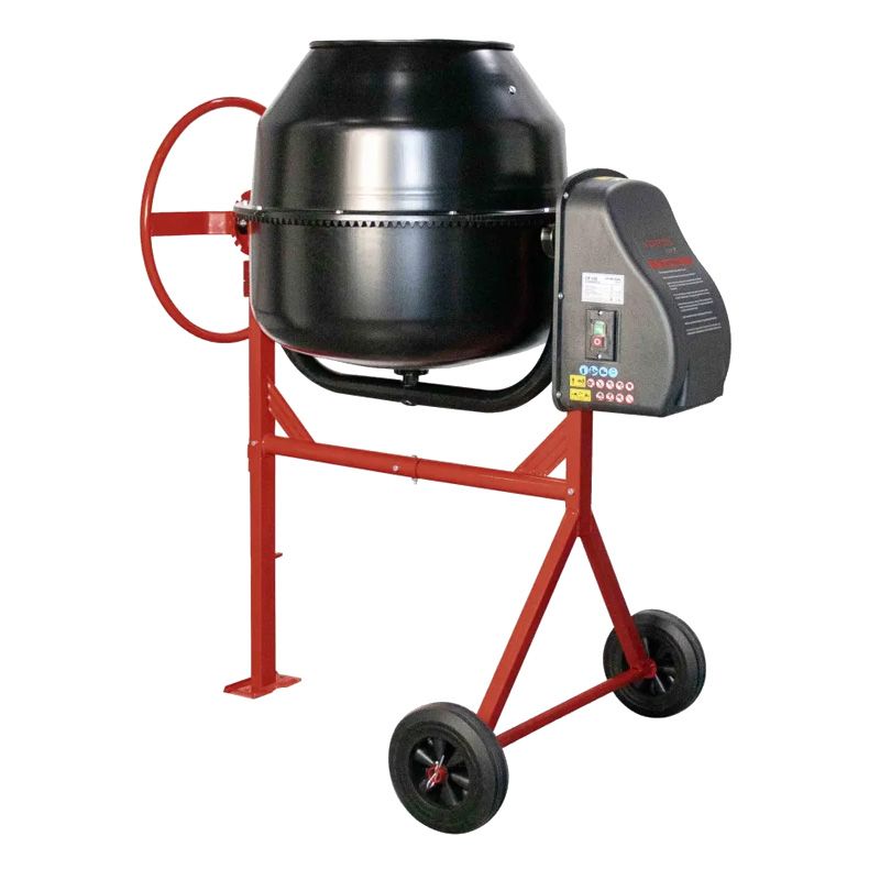 Бетоносмеситель VERTON MIX СМ-200 (мощн.900 Вт,вен.чугун,V бака 200л,d 630 мм)