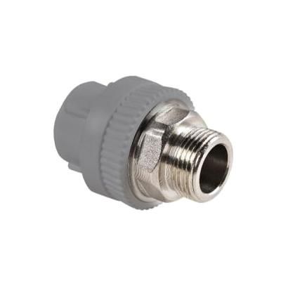 Муфта комбинированная ПП под ключ D40-1 1/4НР Gray РВК 034334 упак / 16 шт - фото 1
