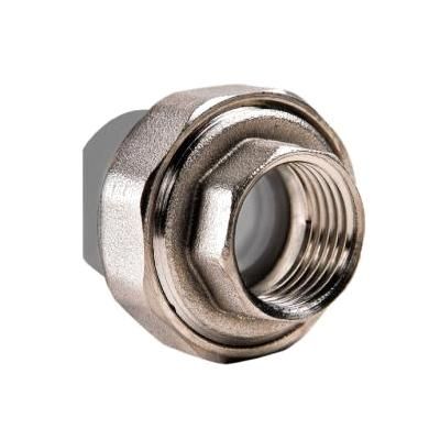 Муфта комбинированная разъемная раструбная ПП D32-3/4ВР GRAY РВК 034176 упак / 30 шт - фото 1