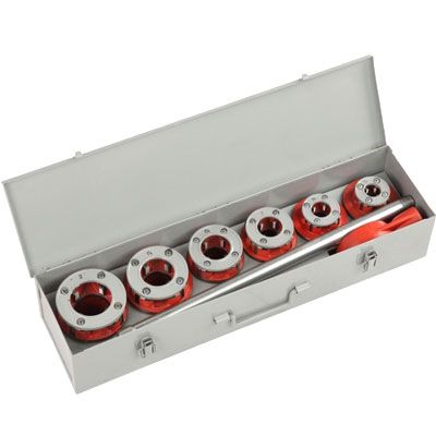 Клупп ручной 12R 1/2-2 в стальном кейсе