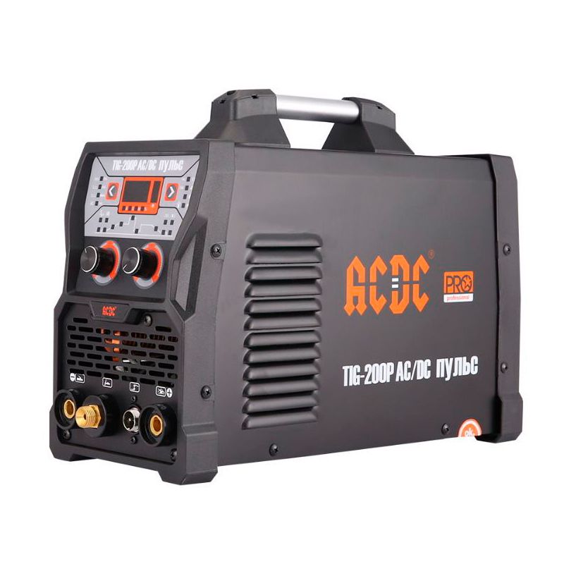 Сварочный аппарат ACDC TIG-200P AC/DC ПУЛЬС 140-240В/1Ф (ММА/TIG AC/DC Варить Алюминий)