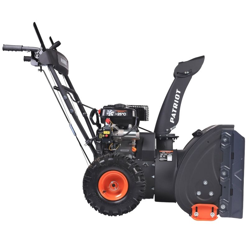 Бензиновый снегоуборщик PATRIOT PS 707 E, 7лс, ширина ковша 710 мм