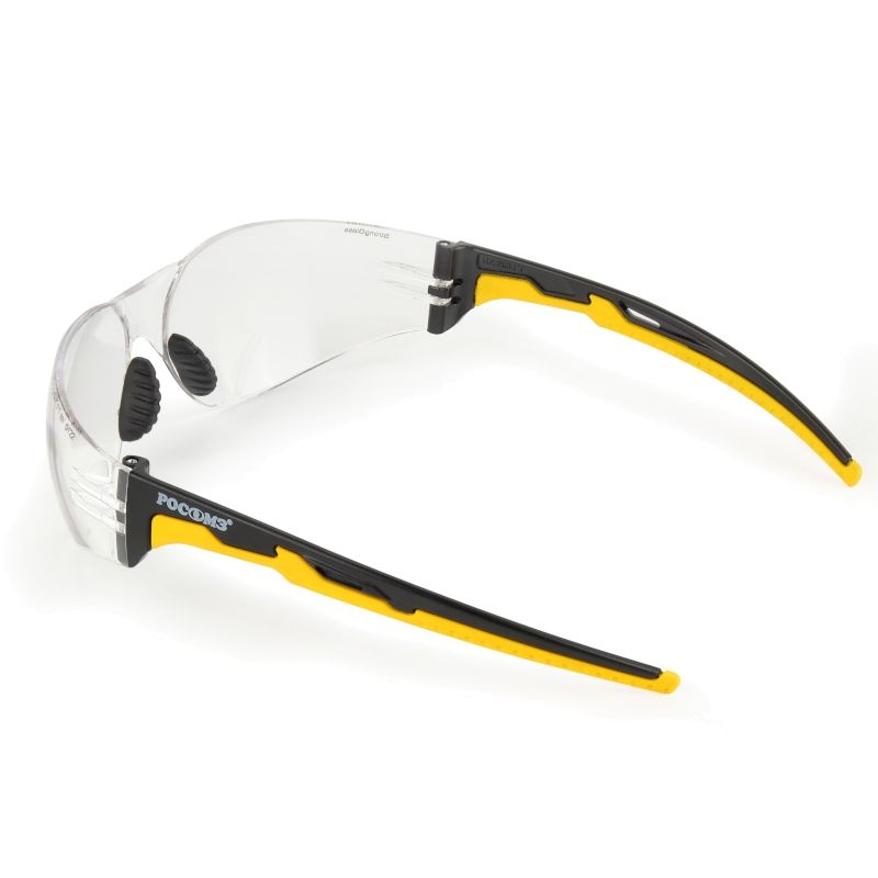 Очки защитные открытые О15 HAMMER ACTIVE Strong Glass (2C-1,2 PC) с мягким носоупором - фото 2