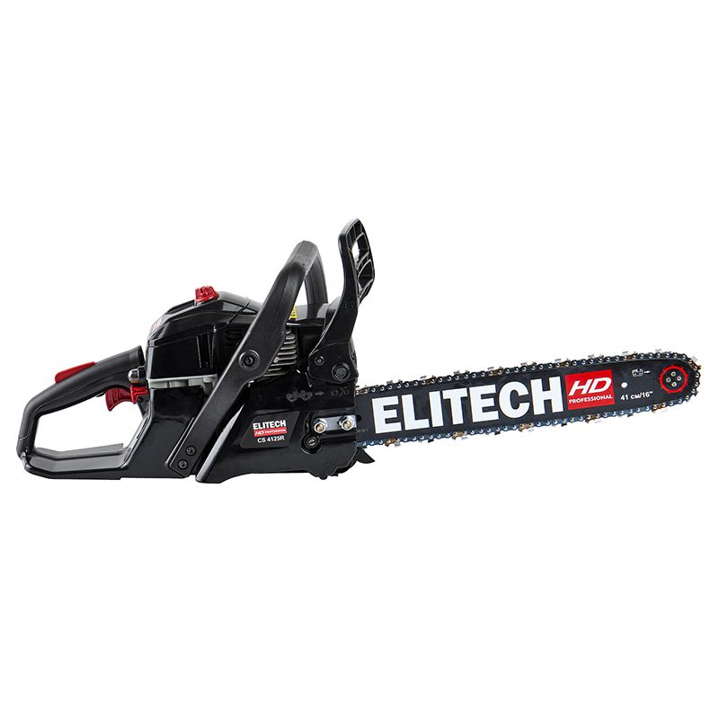 Пила цепная бензиновая Elitech CS 4125R фото 3