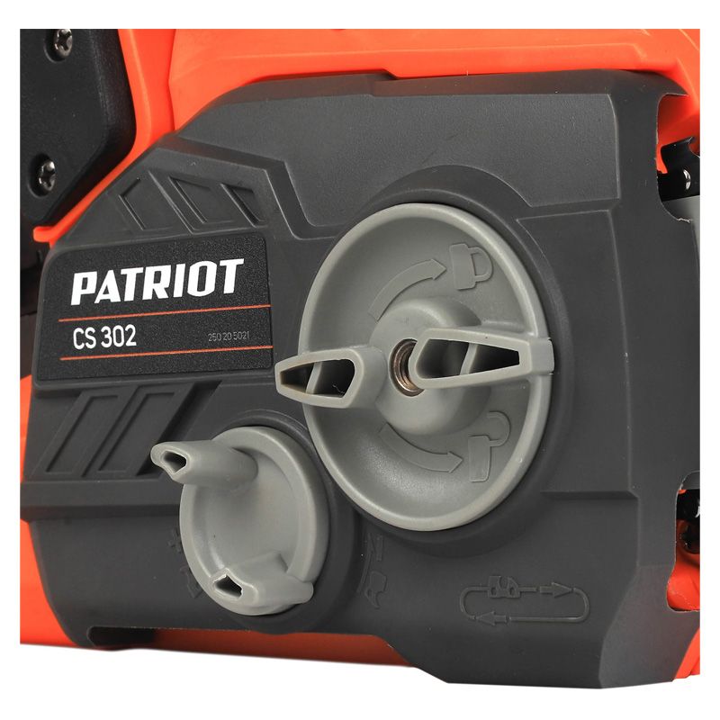 Пила цепная аккумуляторная PATRIOT CS 302, 21В, АКБ 4 А*ч, 52 звена