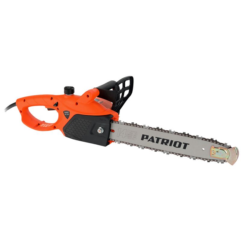 Цепная пила PATRIOT ESP 1614 ручная садовая, 1500Вт, шина 14″, 52 звена