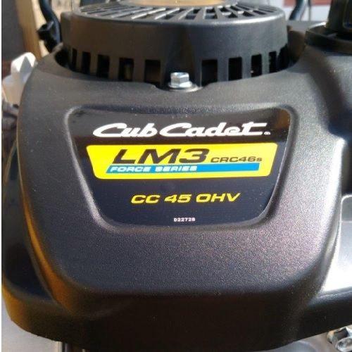 Бензиновая газонокосилка Cub Cadet LM3 CRC46S (2,9 л.с.)