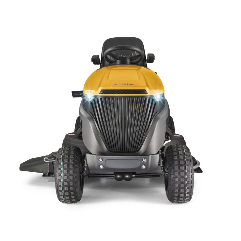 Бензиновый садовый трактор Stiga TORNADO 7118 HWS (вид спереди)