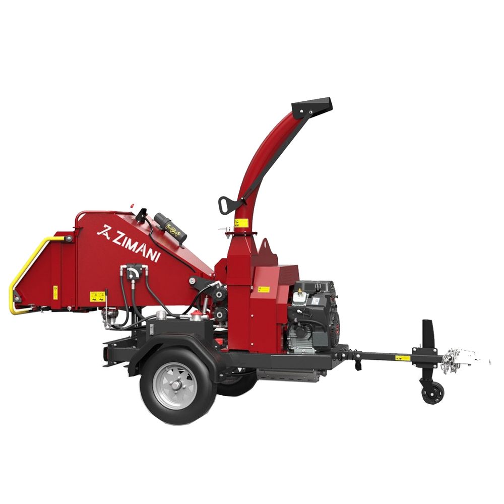 Измельчитель древесины ZIMANI LS150D на колесном шасси