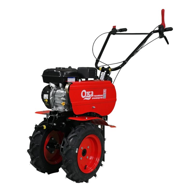 Мотоблок КАДВИ МБ-1Д1М8 Ока (дв. Briggs&Stratton RS 6.5л.с. на тросах) - фото 1