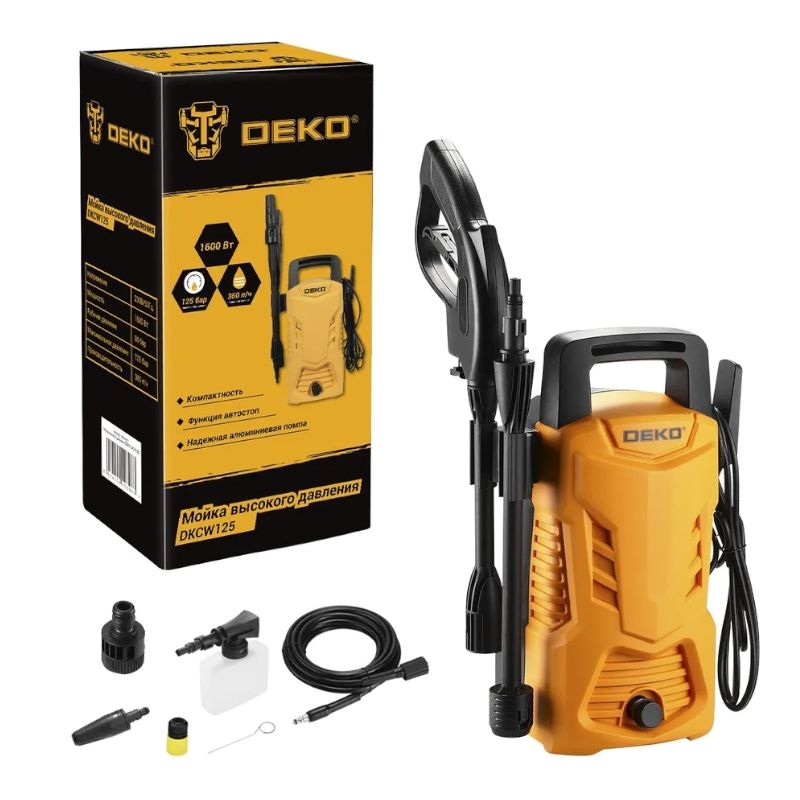 Мойка высокого давления DEKO DKCW125 - фото 4