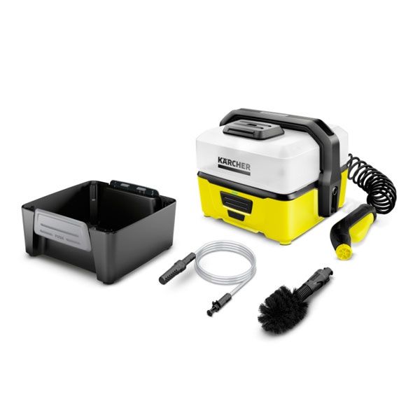 Минимойка Karcher OC 3 Adventure - встроенный фильтр тонкой очистки