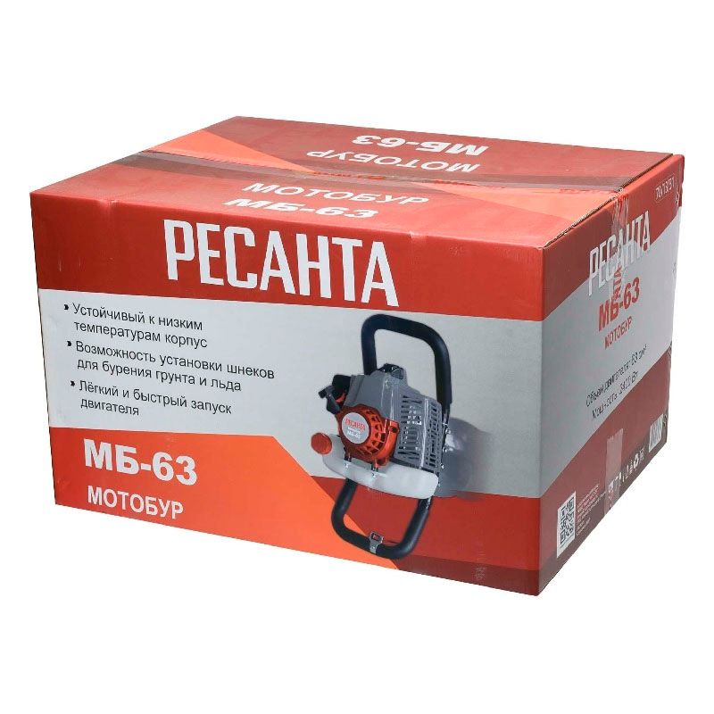 Мотобур Ресанта МБ-63