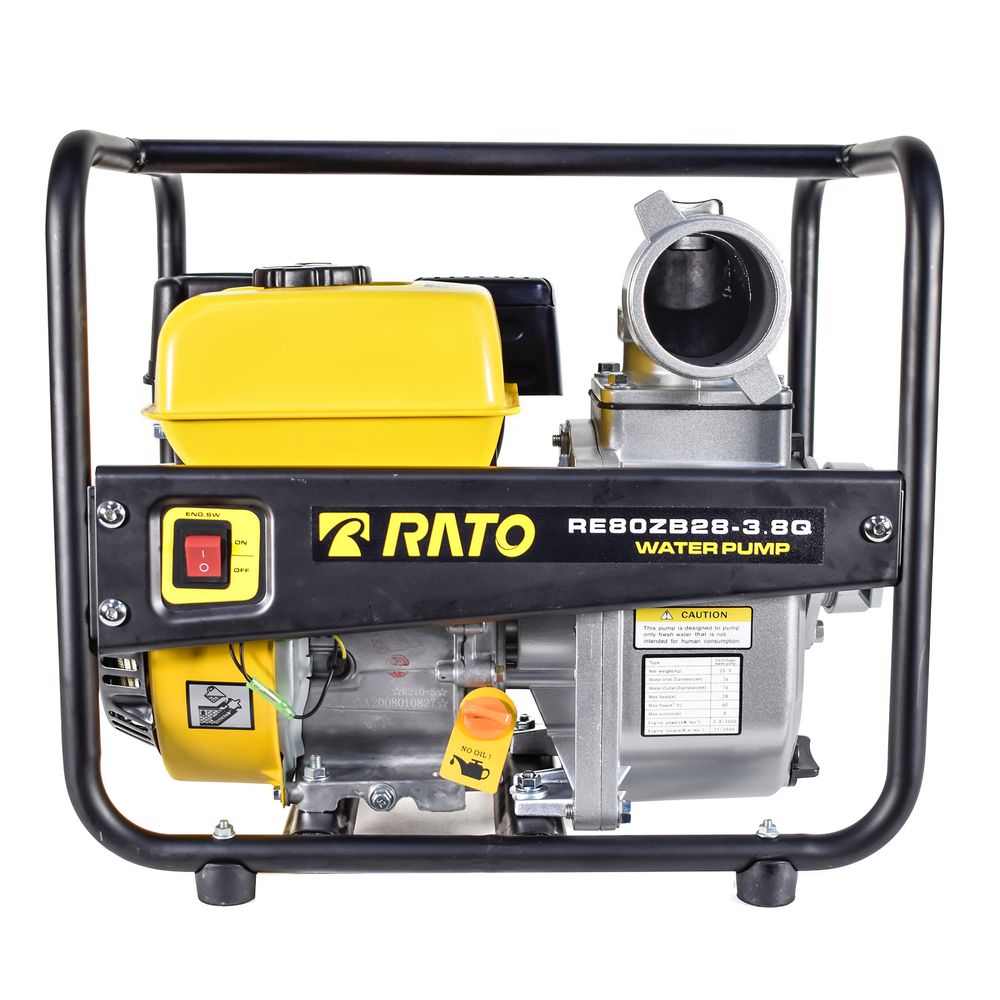 Мотопомпа RATO RE80ZB26 8м