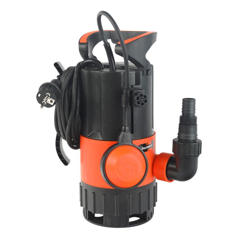 Дренажный насос для грязной воды PATRIOT F 500 D, 500Вт