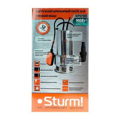 Погружной насос Sturm WP9790S