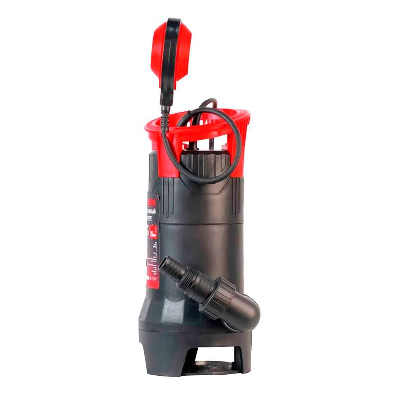 Дренажный насос для грязной воды Verton AQUA DP1100/35PE(1100Вт,Hmax-9м,290л/мин,d.ч 35,пластик.корп фото 2