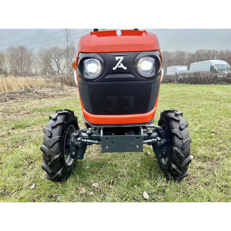 Дизельный минитрактор ZIMANI B2741AG (18,5 кВт / 25 л.с., механ 9х3 Kubota, 4WD, сельск. колеса)