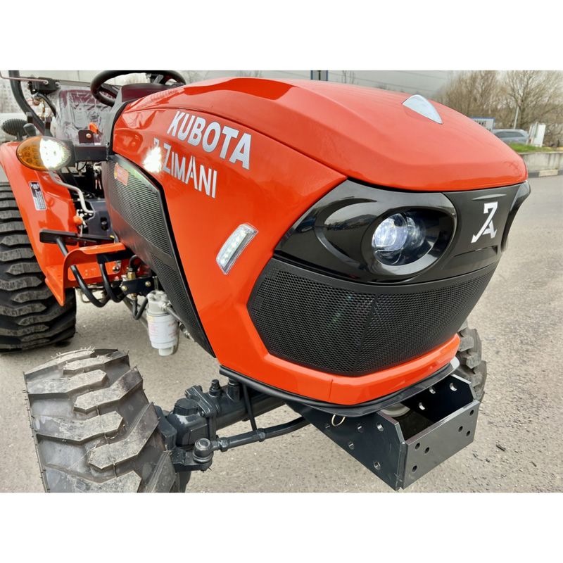 Дизельный минитрактор ZIMANI B2741IN (18,5 кВт / 25 л.с., механ 9х3 Kubota, 4WD, индустр колеса)