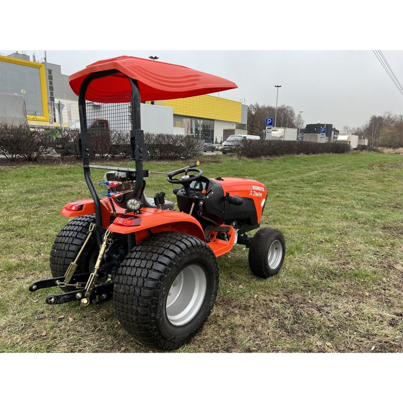 Дизельный трактор ZIMANI B2741TURF(18,5 кВт / 25 л.с., механ 9х3 Kubota, 4WD, станд 3-х точ. сцепка, газон колеса)