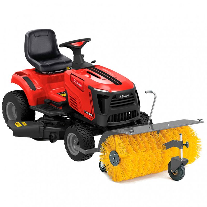 Садовый минитрактор ZimAni TS98ML щетка