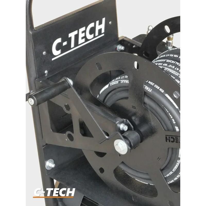 Каналопромывочный аппарат в/давления C-TECH CM2015 комплект с катушкой 200 бар, 900 л/ч фото 5