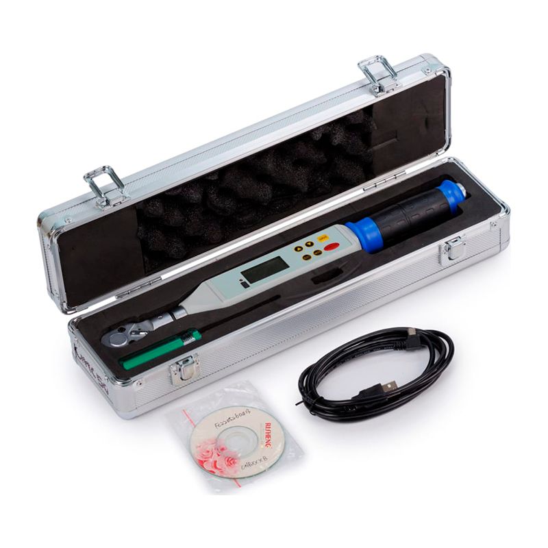 Динамометрический электронный ключ c USB CMT 160-800 Нм, градация 0.1 Нм, ЖК-дисплей, +/-1%, 3/4