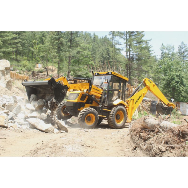 Экскаватор-погрузчик RIGOR HD100 Power Shift 74,5 кВт