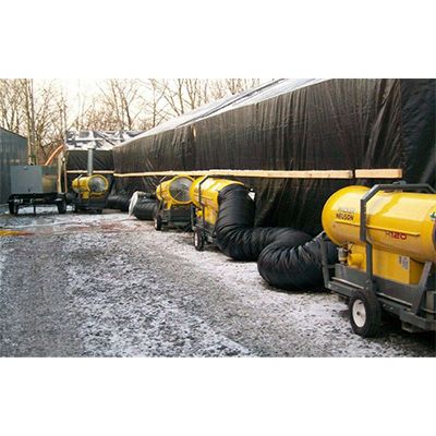 Б/У дизельный нагреватель воздуха WACKER NEUSON HI 120. Дополнительное фото можно запросить у менеджера