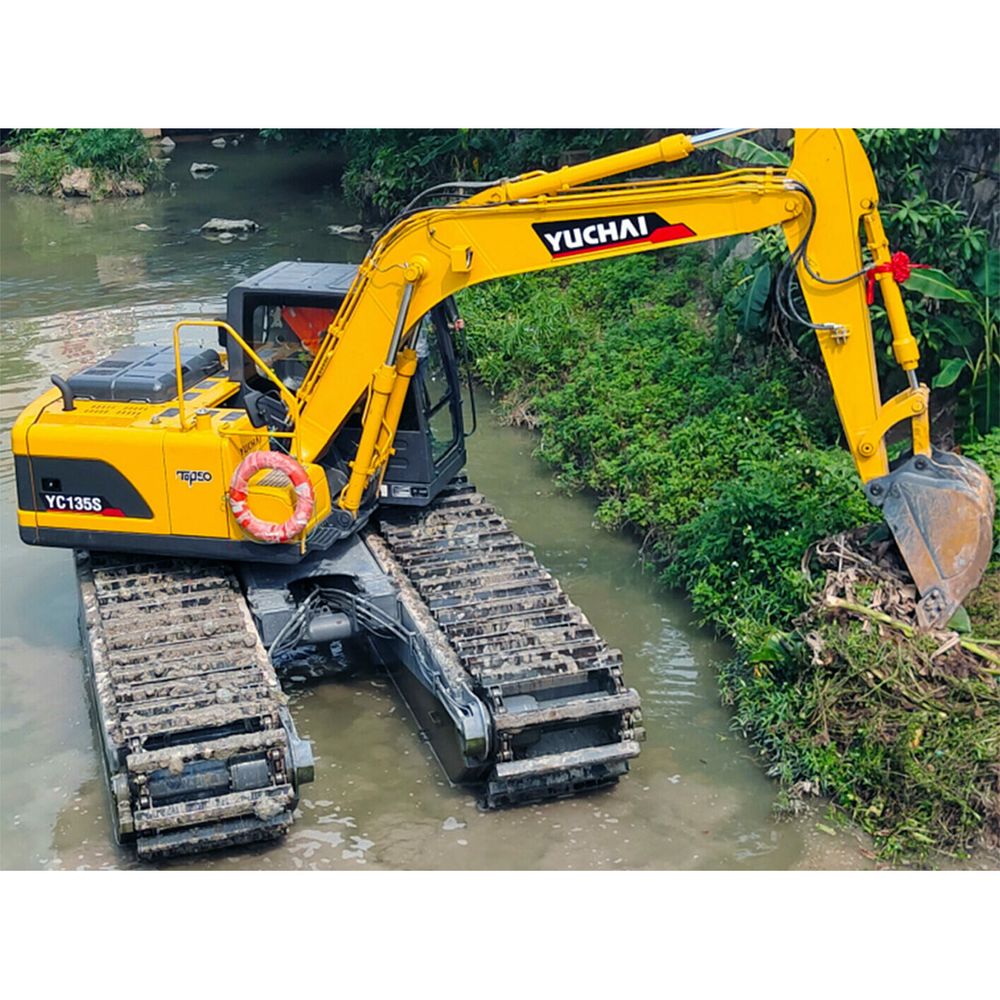 Экскаватор Yuchai YC135S Применение
